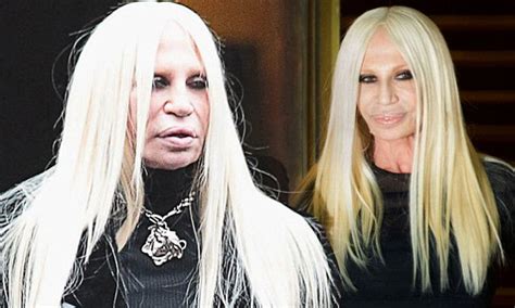 donatella versace interview|donatella versace without make up.